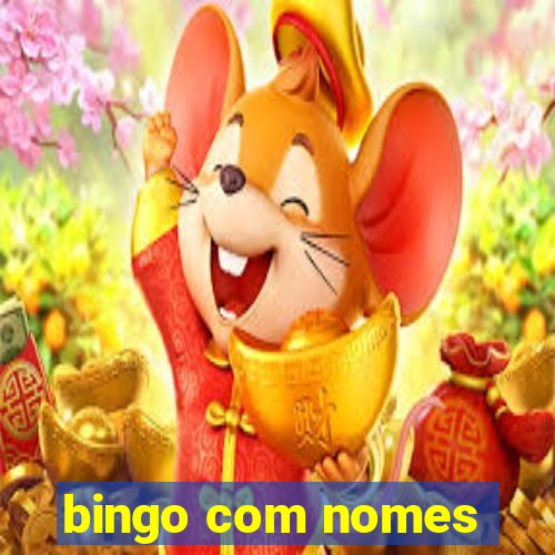 bingo com nomes